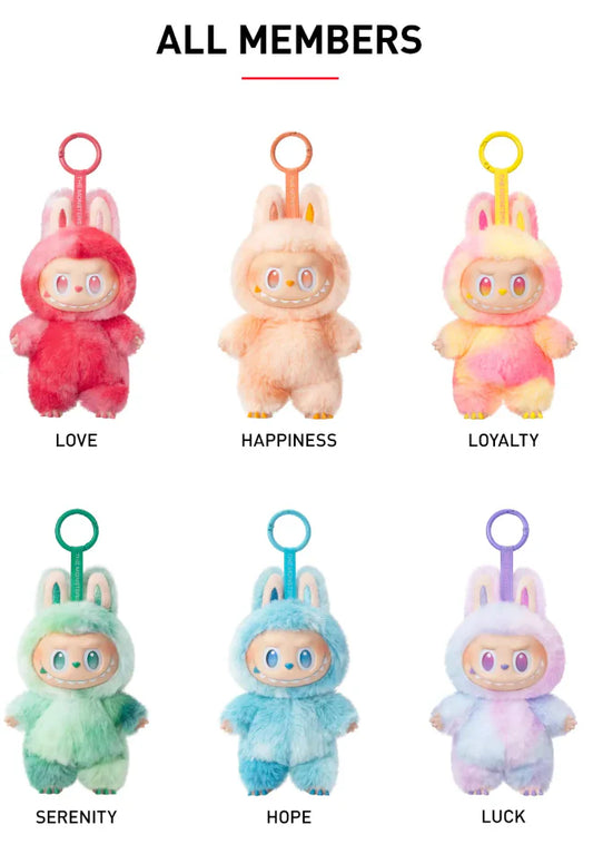 Pop Mart-The Monsters- Big Into Energy series- LABUBU plush pendant vinyl 1x Blind Box