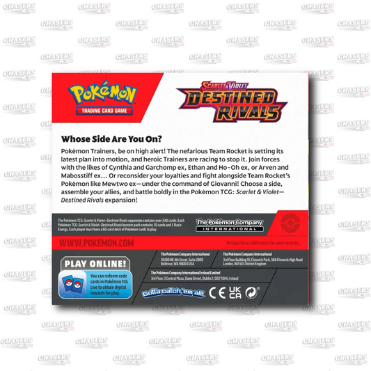 Pokemon Scarlet & Violet Destined Rivals Booster Box