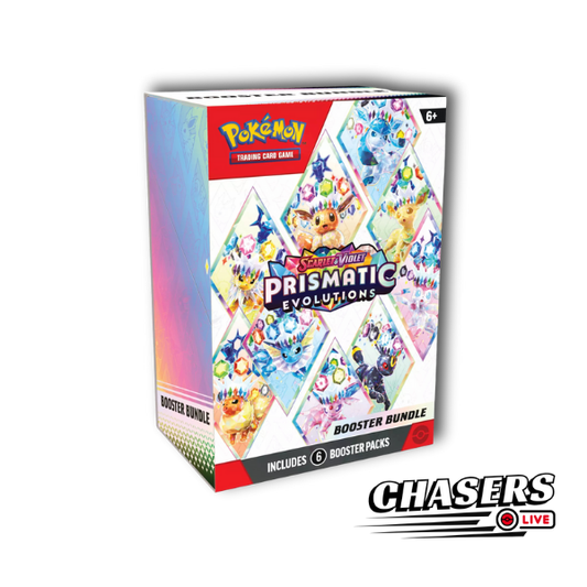 Pokémon Trading Card Game: Scarlet & Violet—Prismatic Evolutions Booster Bundle